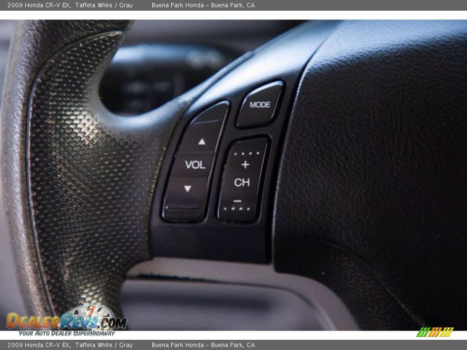 2009 Honda CR-V EX Steering Wheel Photo #14