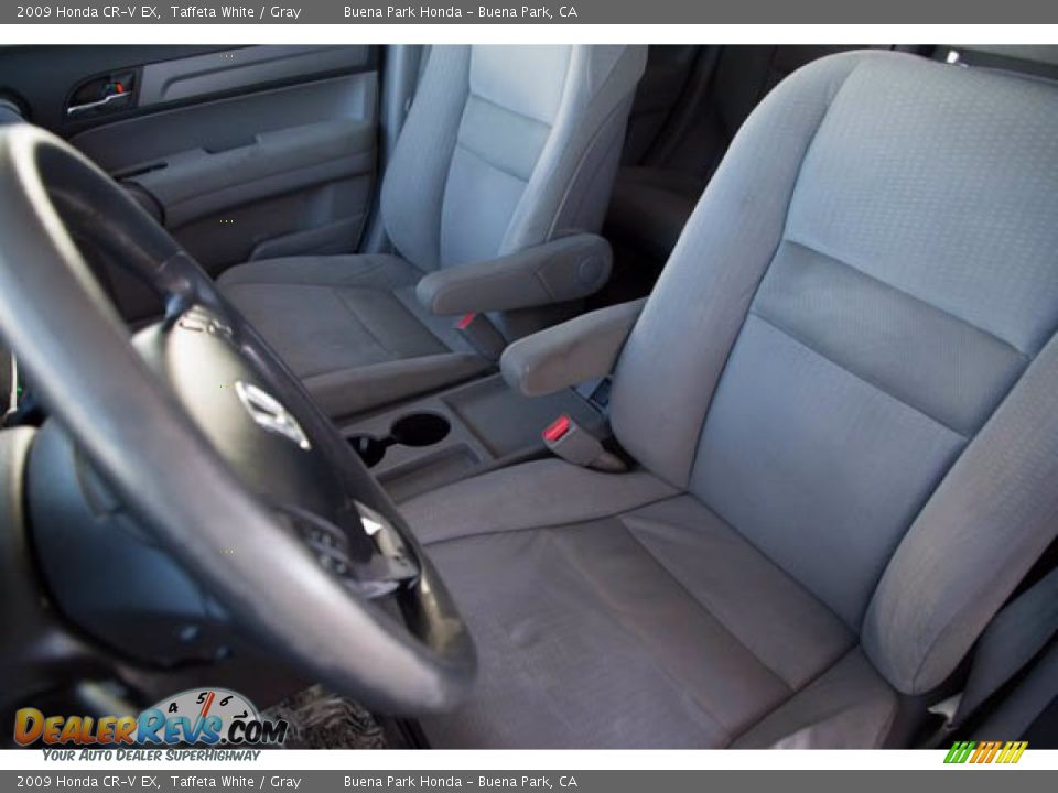 Front Seat of 2009 Honda CR-V EX Photo #16
