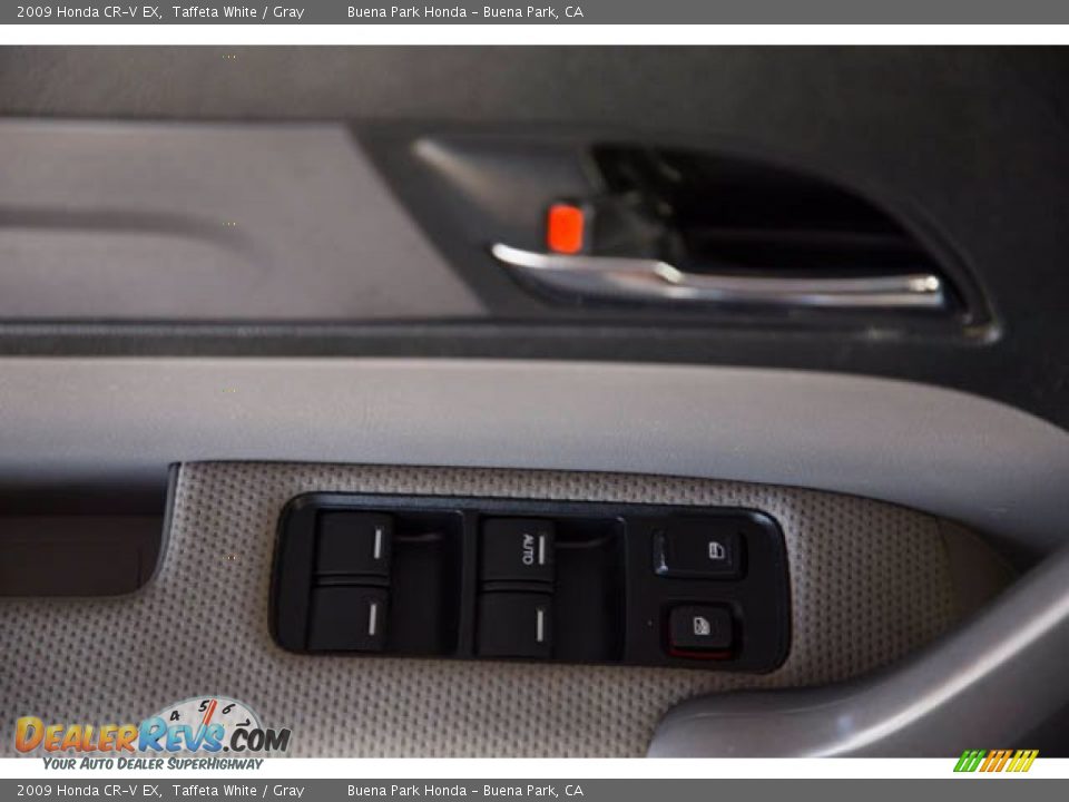 2009 Honda CR-V EX Taffeta White / Gray Photo #26