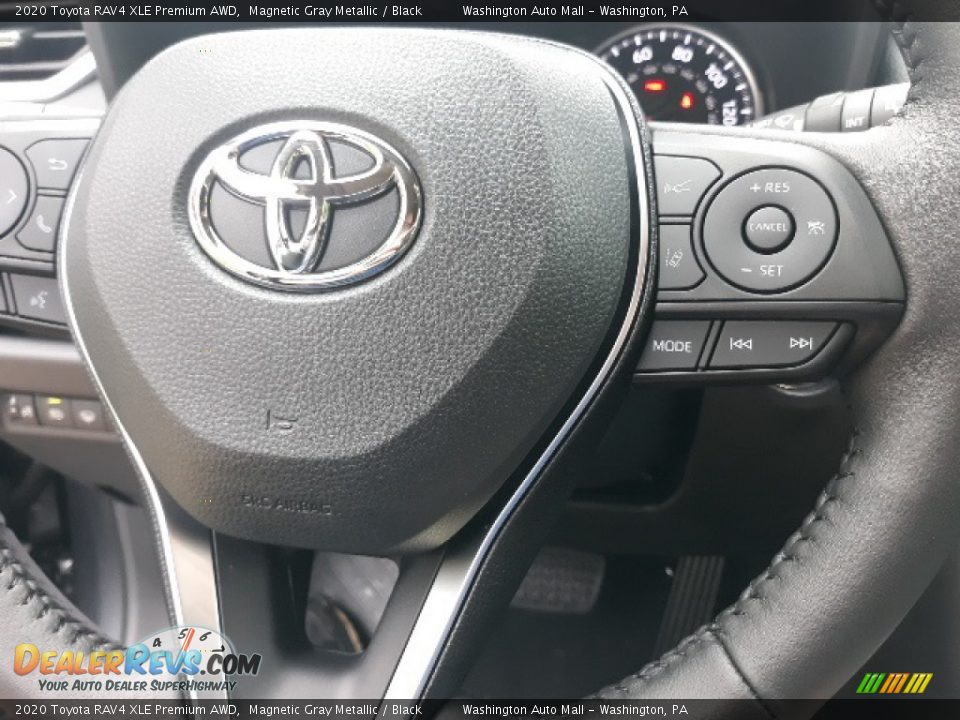 2020 Toyota RAV4 XLE Premium AWD Magnetic Gray Metallic / Black Photo #6