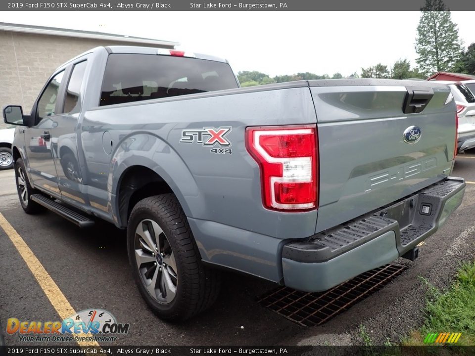 2019 Ford F150 STX SuperCab 4x4 Abyss Gray / Black Photo #2