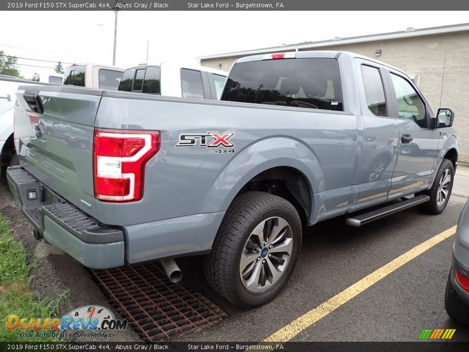 2019 Ford F150 STX SuperCab 4x4 Abyss Gray / Black Photo #3