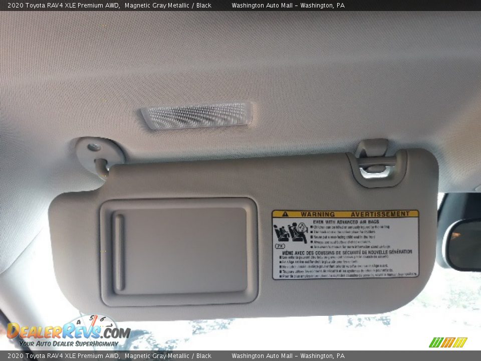 2020 Toyota RAV4 XLE Premium AWD Magnetic Gray Metallic / Black Photo #17