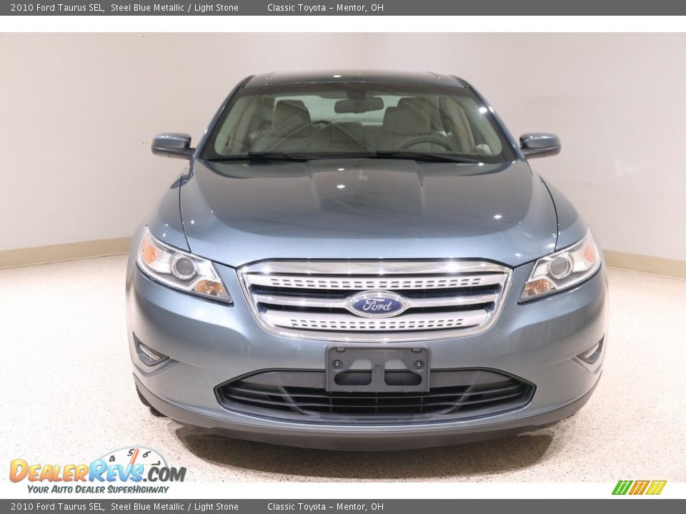 2010 Ford Taurus SEL Steel Blue Metallic / Light Stone Photo #2