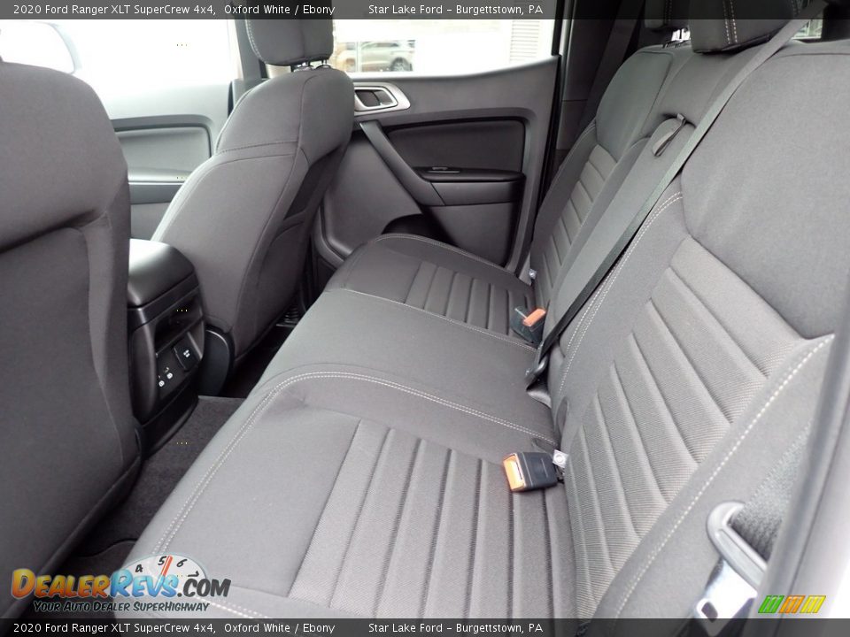 Rear Seat of 2020 Ford Ranger XLT SuperCrew 4x4 Photo #10