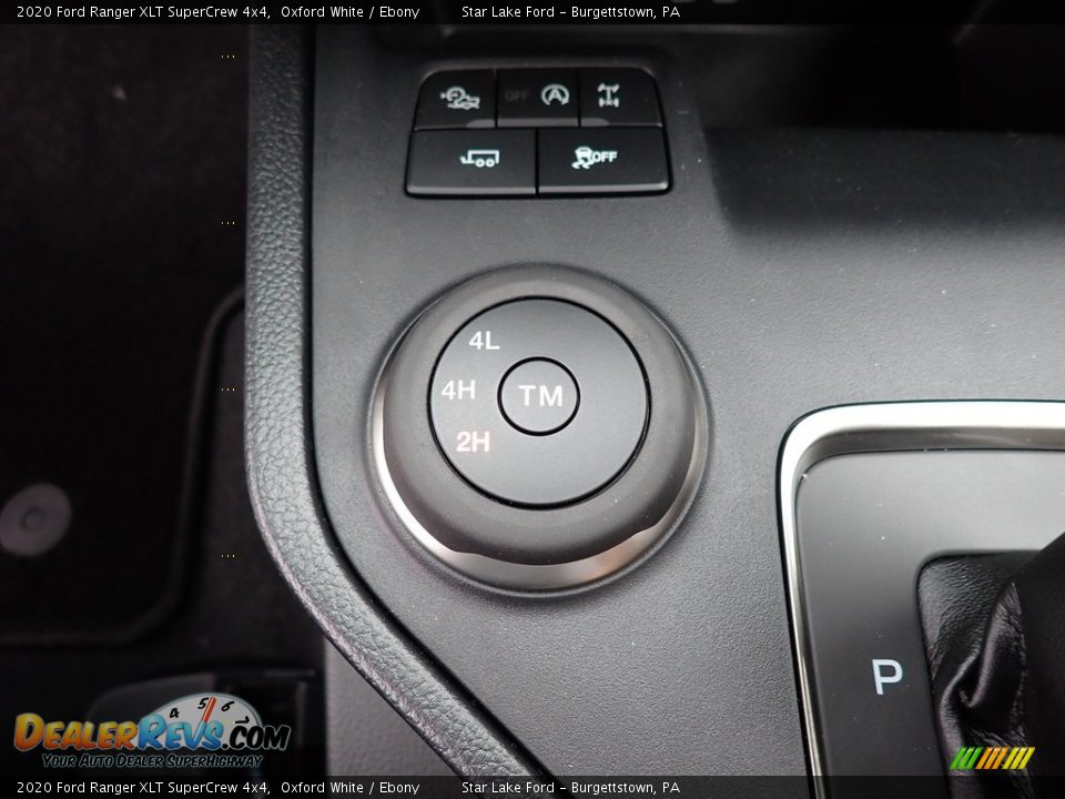 Controls of 2020 Ford Ranger XLT SuperCrew 4x4 Photo #16