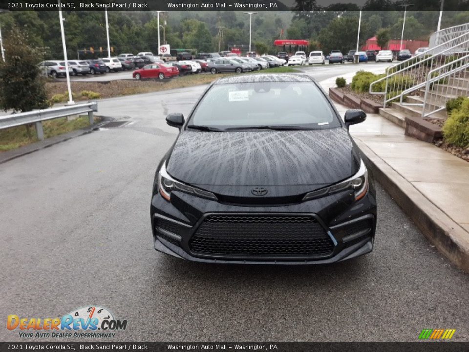 2021 Toyota Corolla SE Black Sand Pearl / Black Photo #29