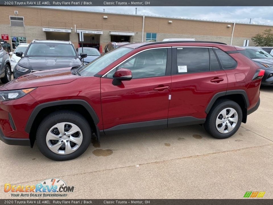2020 Toyota RAV4 LE AWD Ruby Flare Pearl / Black Photo #1