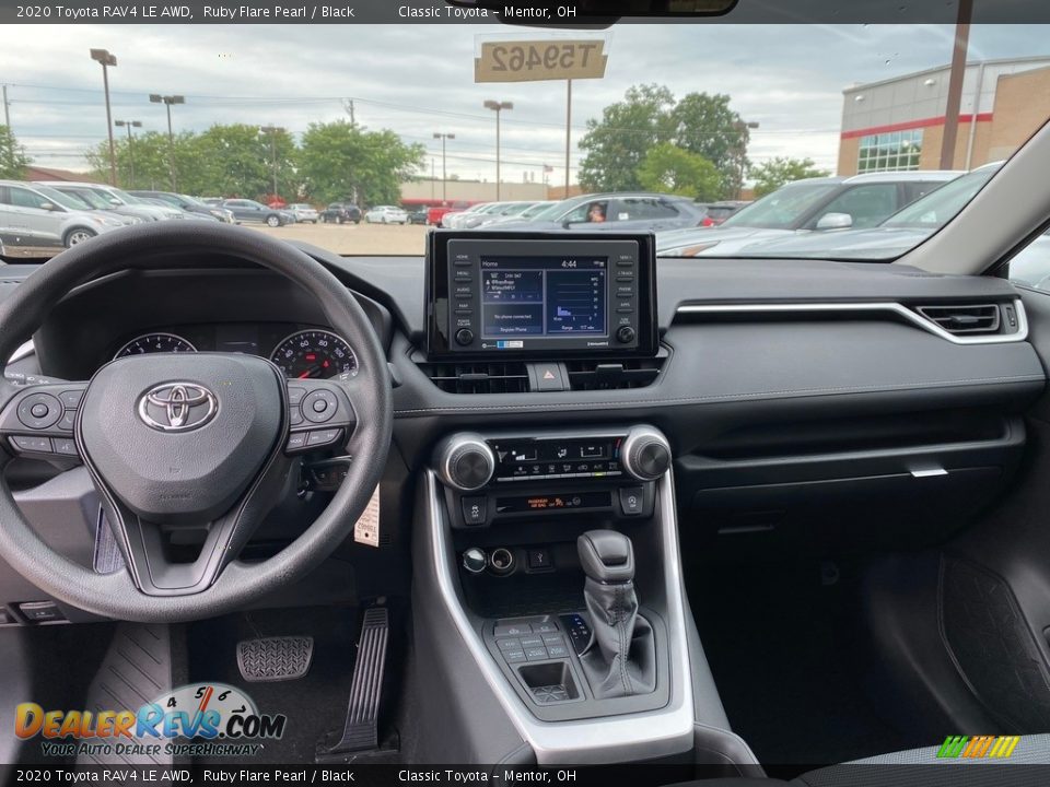 2020 Toyota RAV4 LE AWD Ruby Flare Pearl / Black Photo #4