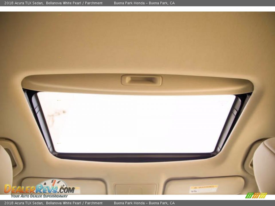 2018 Acura TLX Sedan Bellanova White Pearl / Parchment Photo #20