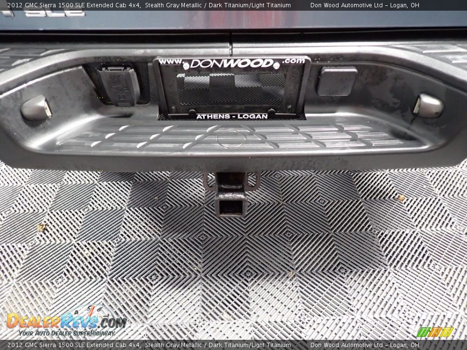2012 GMC Sierra 1500 SLE Extended Cab 4x4 Stealth Gray Metallic / Dark Titanium/Light Titanium Photo #12