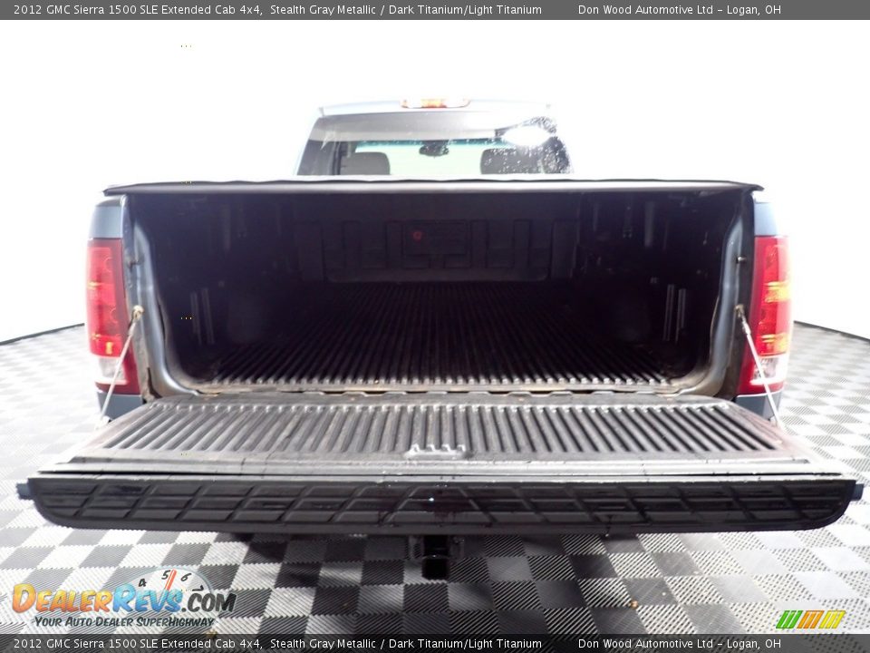 2012 GMC Sierra 1500 SLE Extended Cab 4x4 Stealth Gray Metallic / Dark Titanium/Light Titanium Photo #13