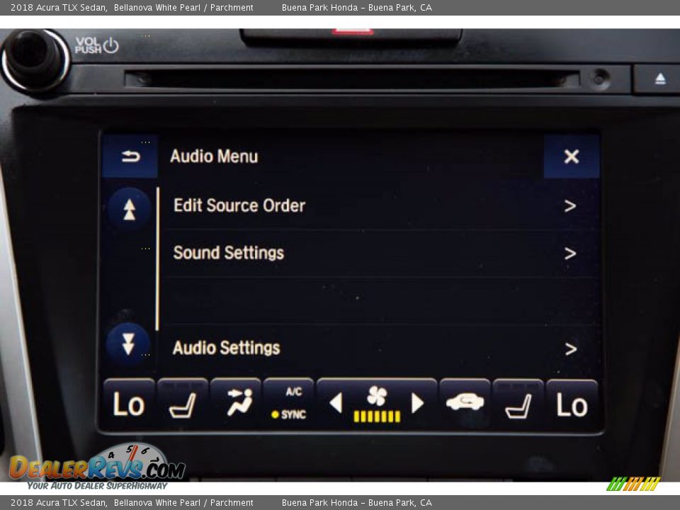 2018 Acura TLX Sedan Bellanova White Pearl / Parchment Photo #28