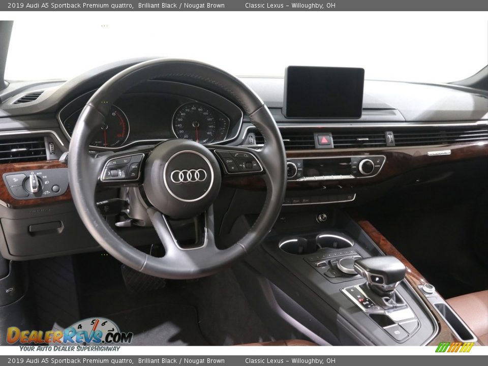 Dashboard of 2019 Audi A5 Sportback Premium quattro Photo #6