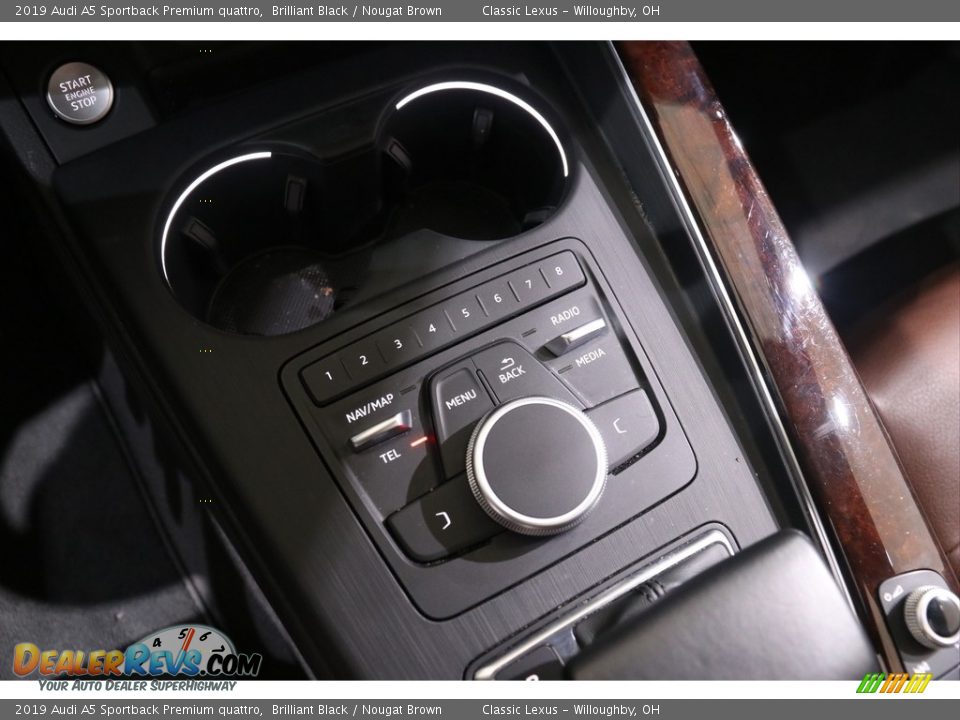 Controls of 2019 Audi A5 Sportback Premium quattro Photo #14