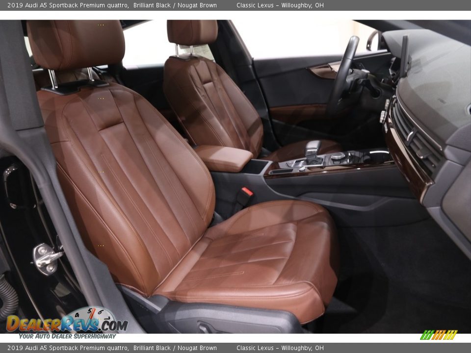 Front Seat of 2019 Audi A5 Sportback Premium quattro Photo #15