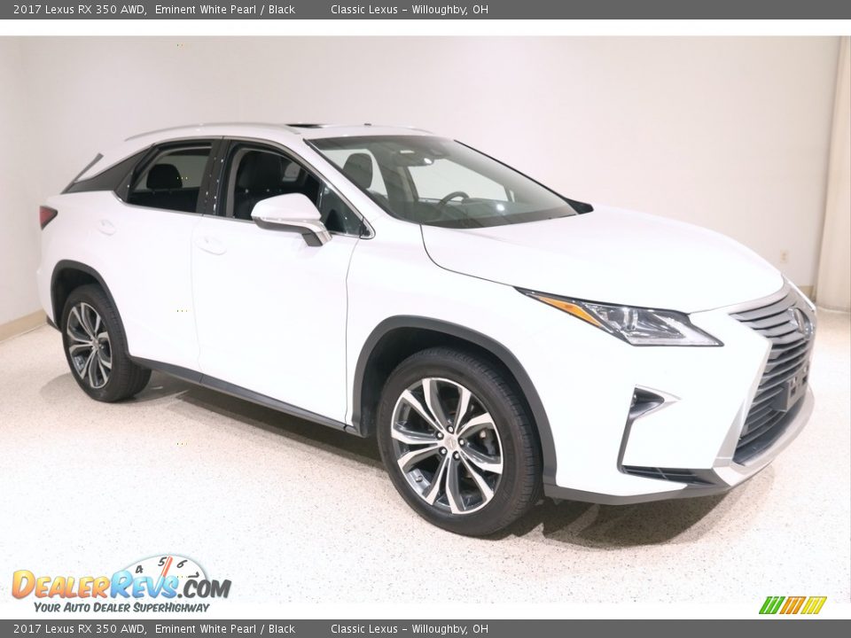 2017 Lexus RX 350 AWD Eminent White Pearl / Black Photo #1