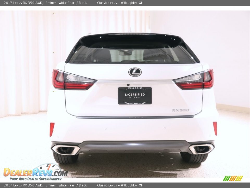 2017 Lexus RX 350 AWD Eminent White Pearl / Black Photo #18