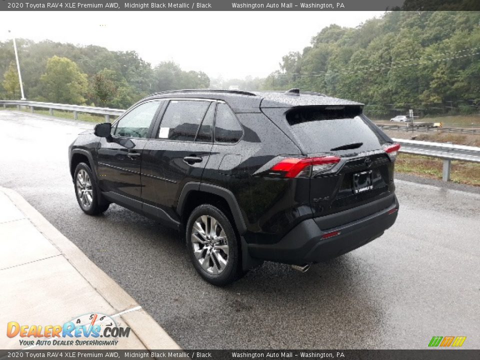 2020 Toyota RAV4 XLE Premium AWD Midnight Black Metallic / Black Photo #2
