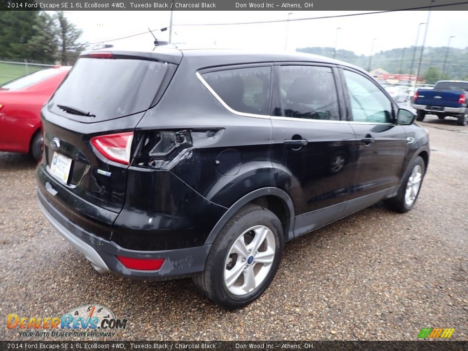 2014 Ford Escape SE 1.6L EcoBoost 4WD Tuxedo Black / Charcoal Black Photo #9