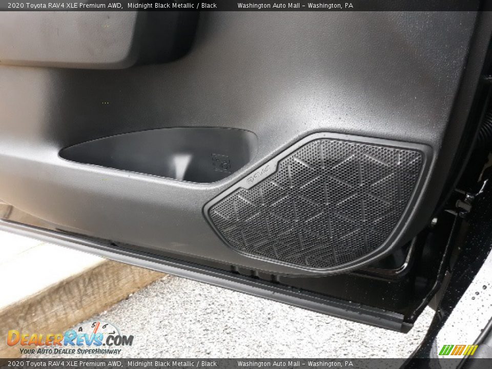 2020 Toyota RAV4 XLE Premium AWD Midnight Black Metallic / Black Photo #6