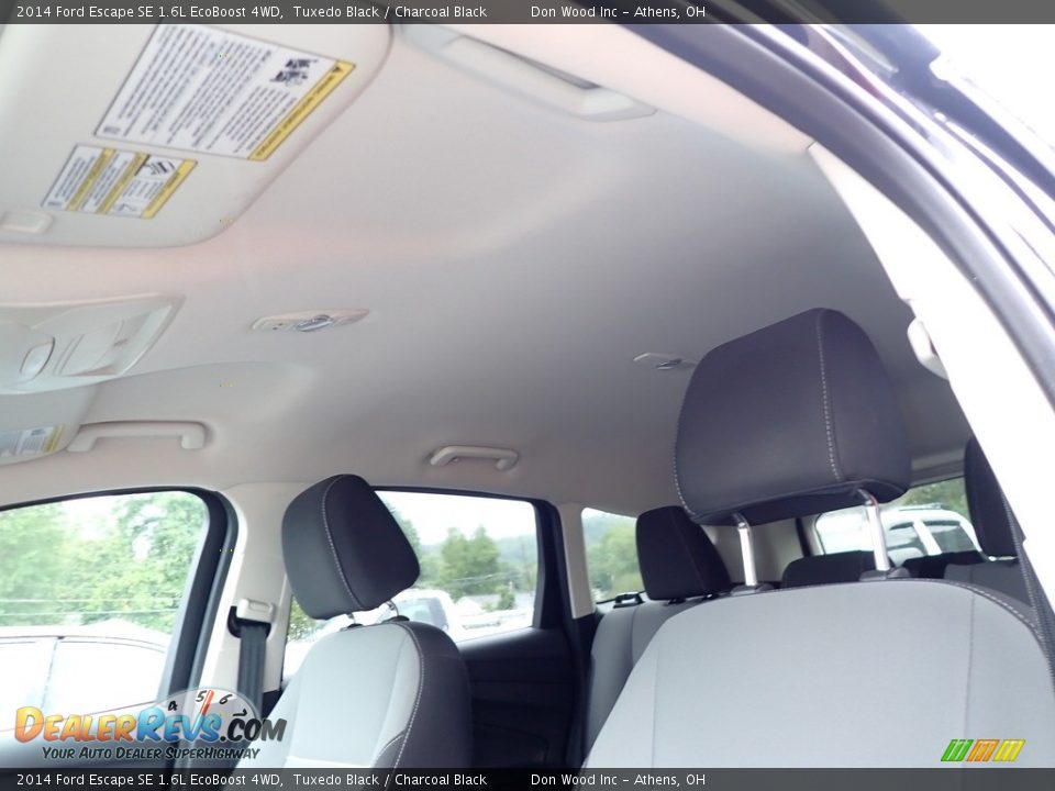 2014 Ford Escape SE 1.6L EcoBoost 4WD Tuxedo Black / Charcoal Black Photo #13