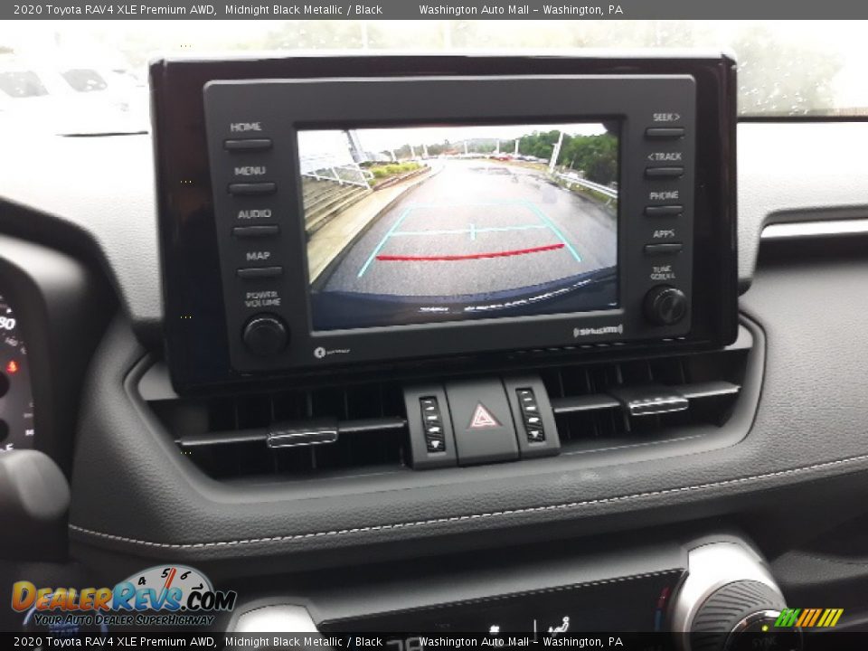 2020 Toyota RAV4 XLE Premium AWD Midnight Black Metallic / Black Photo #10