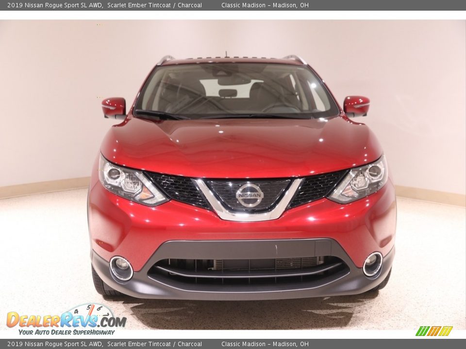 2019 Nissan Rogue Sport SL AWD Scarlet Ember Tintcoat / Charcoal Photo #2