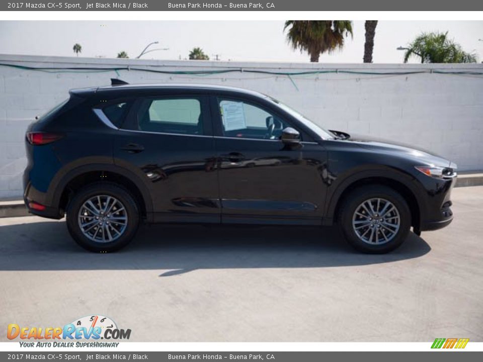 2017 Mazda CX-5 Sport Jet Black Mica / Black Photo #13