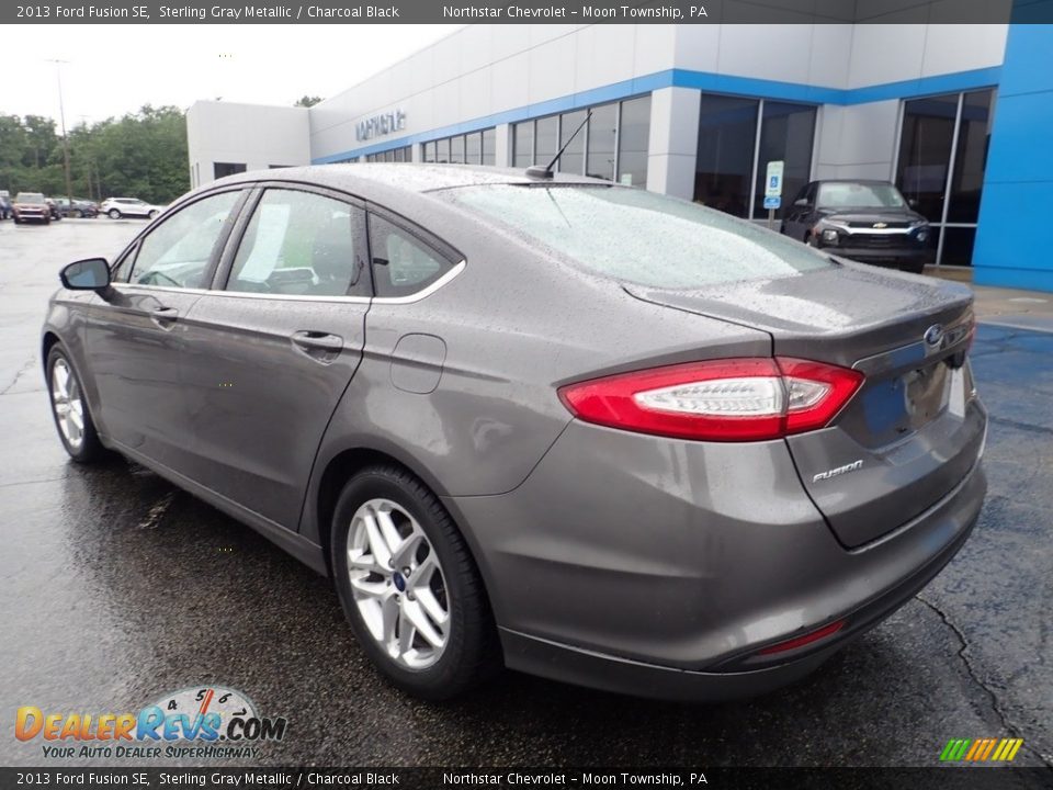 2013 Ford Fusion SE Sterling Gray Metallic / Charcoal Black Photo #4