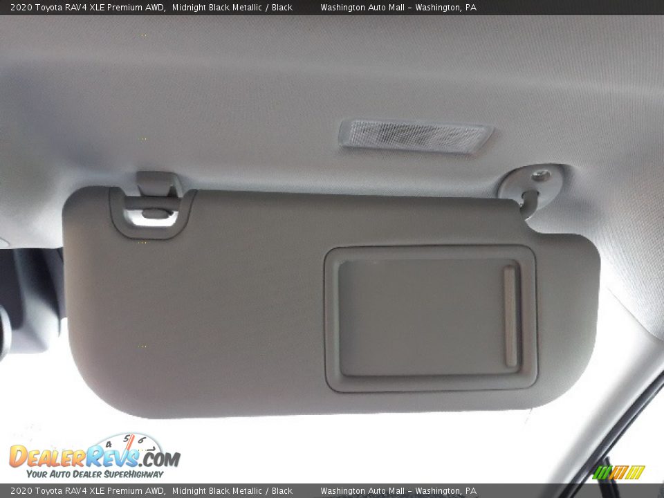 2020 Toyota RAV4 XLE Premium AWD Midnight Black Metallic / Black Photo #16