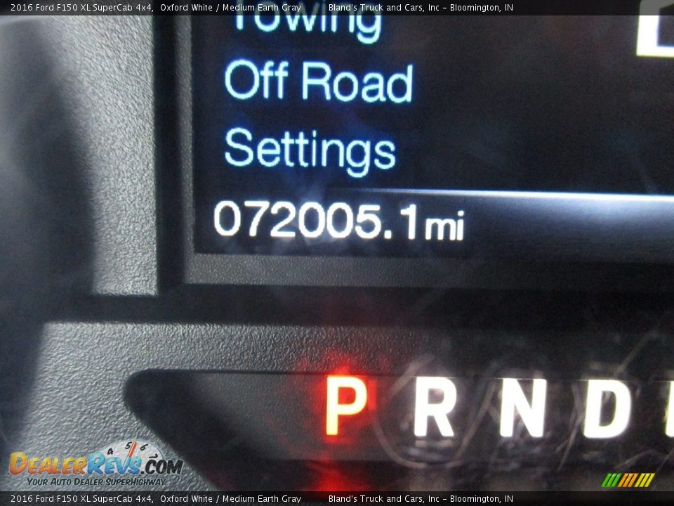 2016 Ford F150 XL SuperCab 4x4 Oxford White / Medium Earth Gray Photo #15