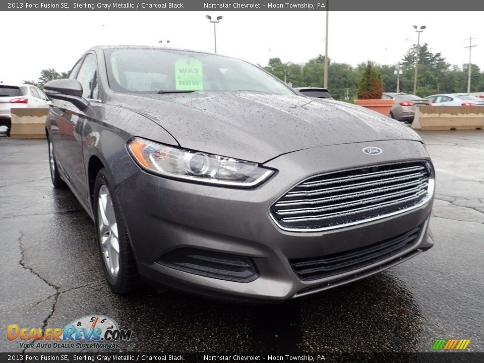 2013 Ford Fusion SE Sterling Gray Metallic / Charcoal Black Photo #11