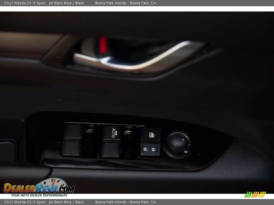 2017 Mazda CX-5 Sport Jet Black Mica / Black Photo #30