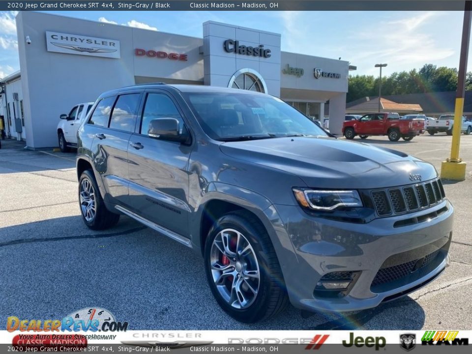 2020 Jeep Grand Cherokee SRT 4x4 Sting-Gray / Black Photo #1