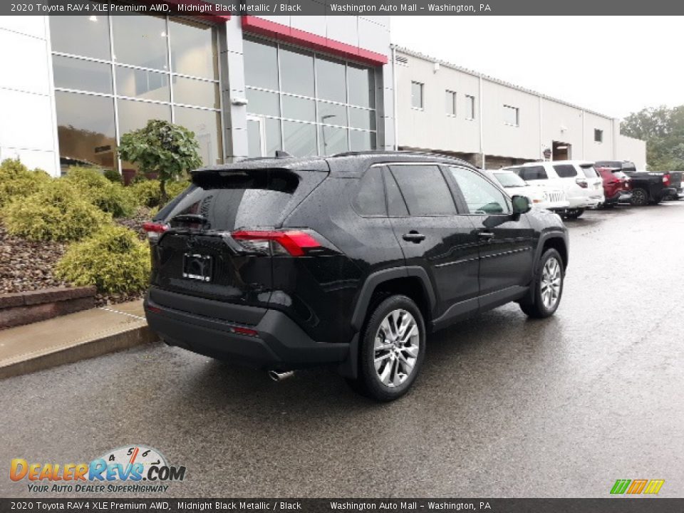 2020 Toyota RAV4 XLE Premium AWD Midnight Black Metallic / Black Photo #29