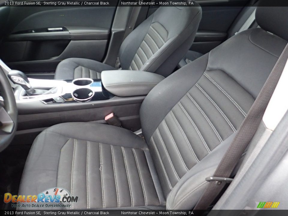 2013 Ford Fusion SE Sterling Gray Metallic / Charcoal Black Photo #19