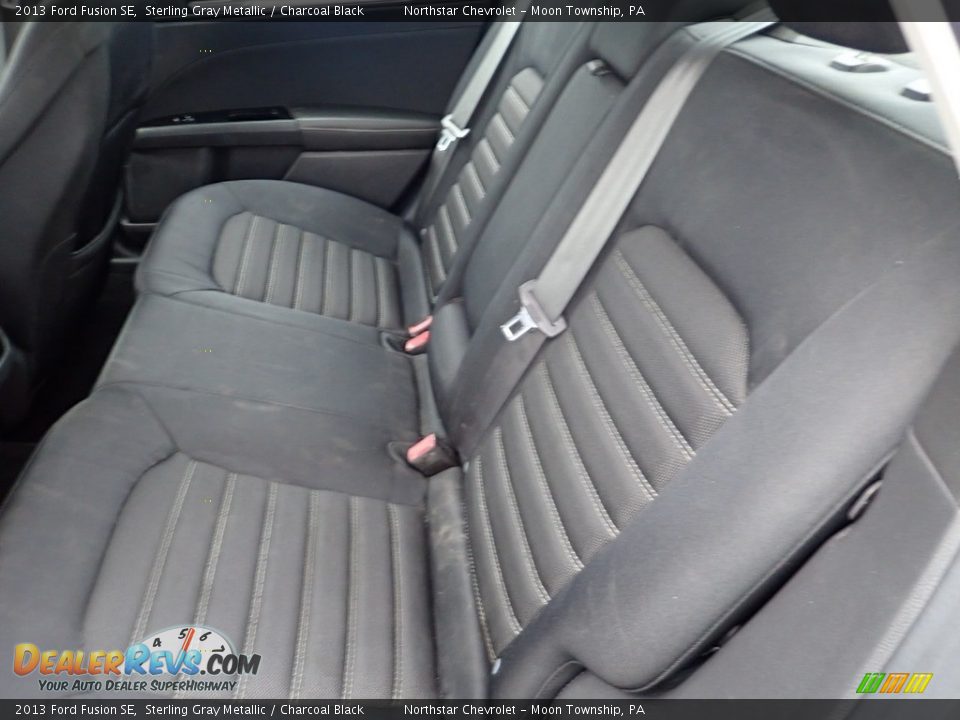 2013 Ford Fusion SE Sterling Gray Metallic / Charcoal Black Photo #20