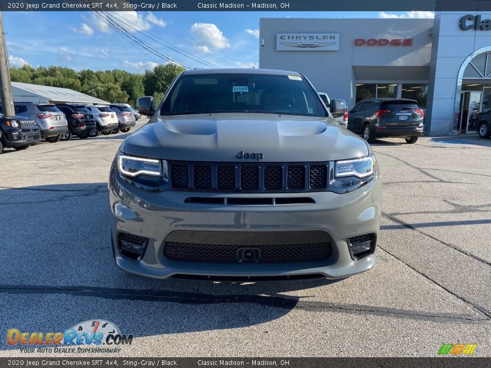 2020 Jeep Grand Cherokee SRT 4x4 Sting-Gray / Black Photo #8