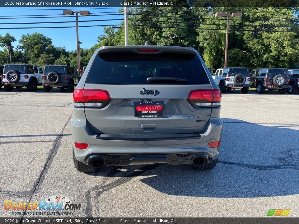 2020 Jeep Grand Cherokee SRT 4x4 Sting-Gray / Black Photo #11