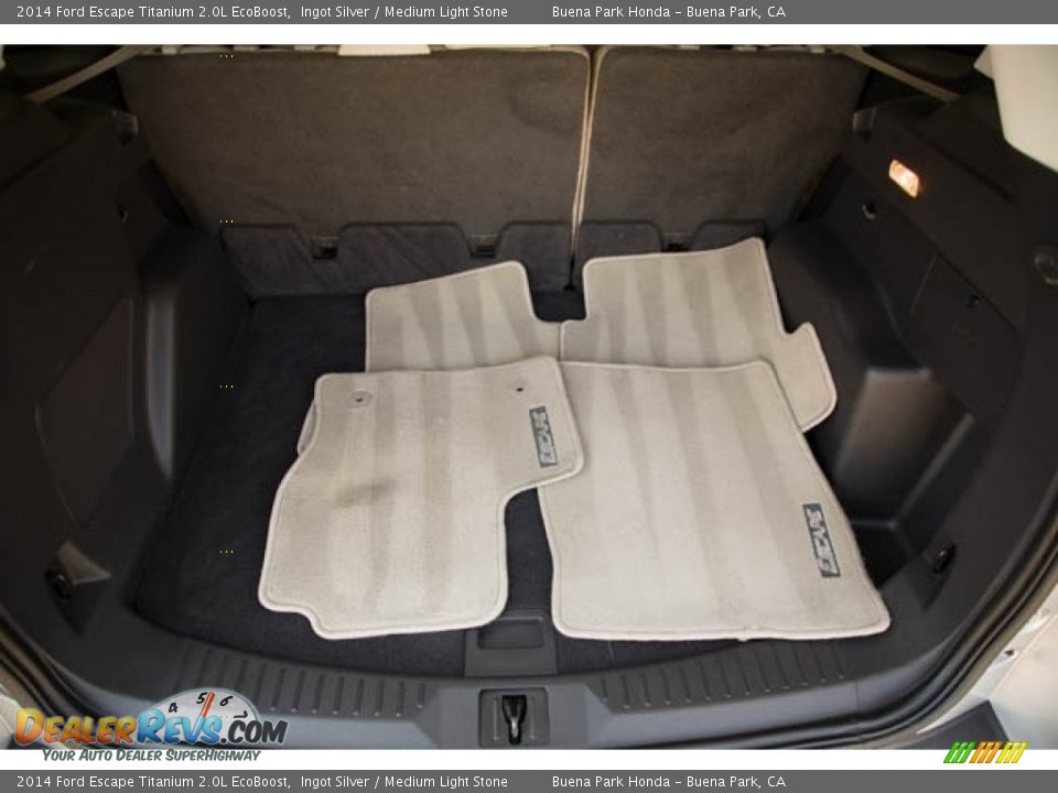 2014 Ford Escape Titanium 2.0L EcoBoost Ingot Silver / Medium Light Stone Photo #17