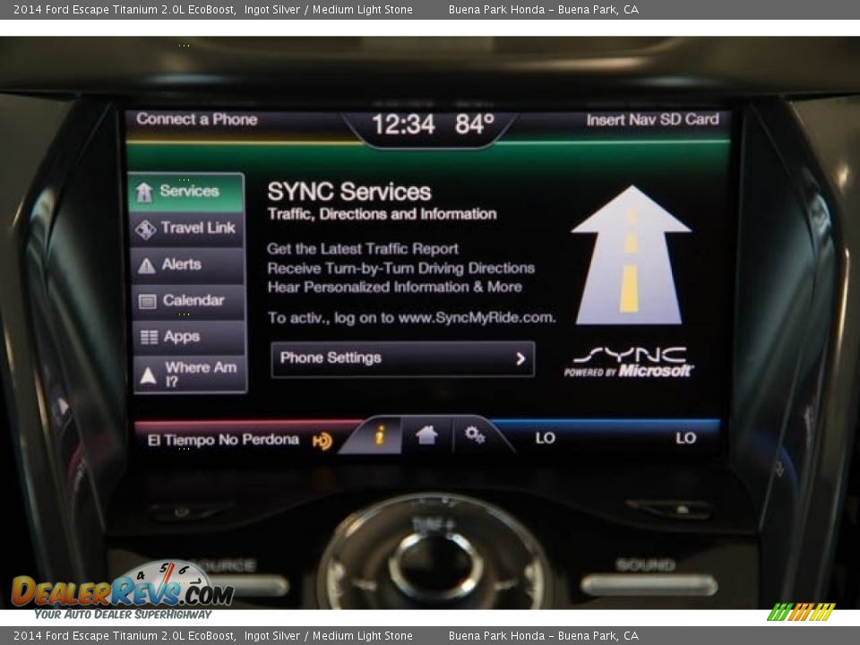 2014 Ford Escape Titanium 2.0L EcoBoost Ingot Silver / Medium Light Stone Photo #22