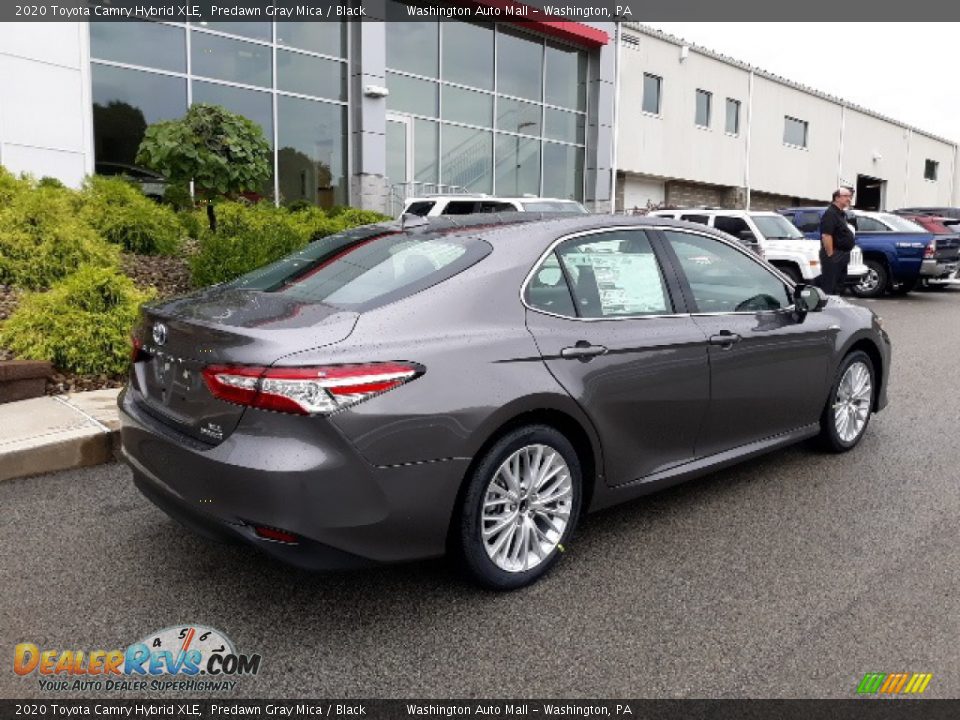 2020 Toyota Camry Hybrid XLE Predawn Gray Mica / Black Photo #29