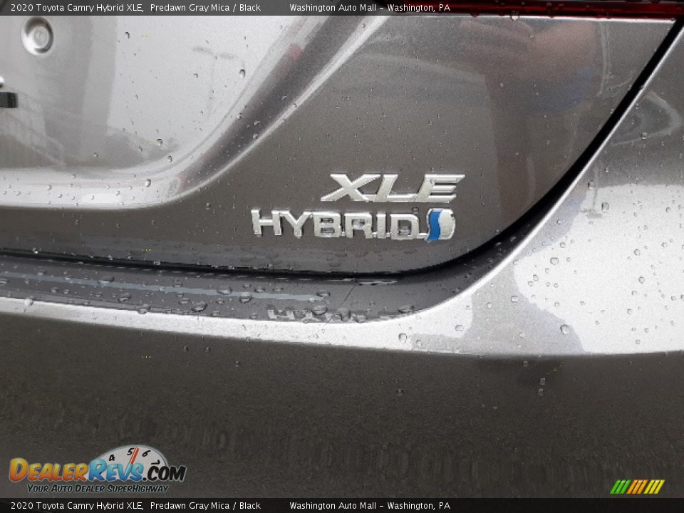 2020 Toyota Camry Hybrid XLE Predawn Gray Mica / Black Photo #32