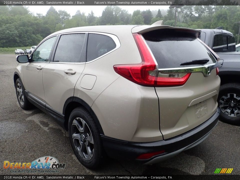 2018 Honda CR-V EX AWD Sandstorm Metallic / Black Photo #2