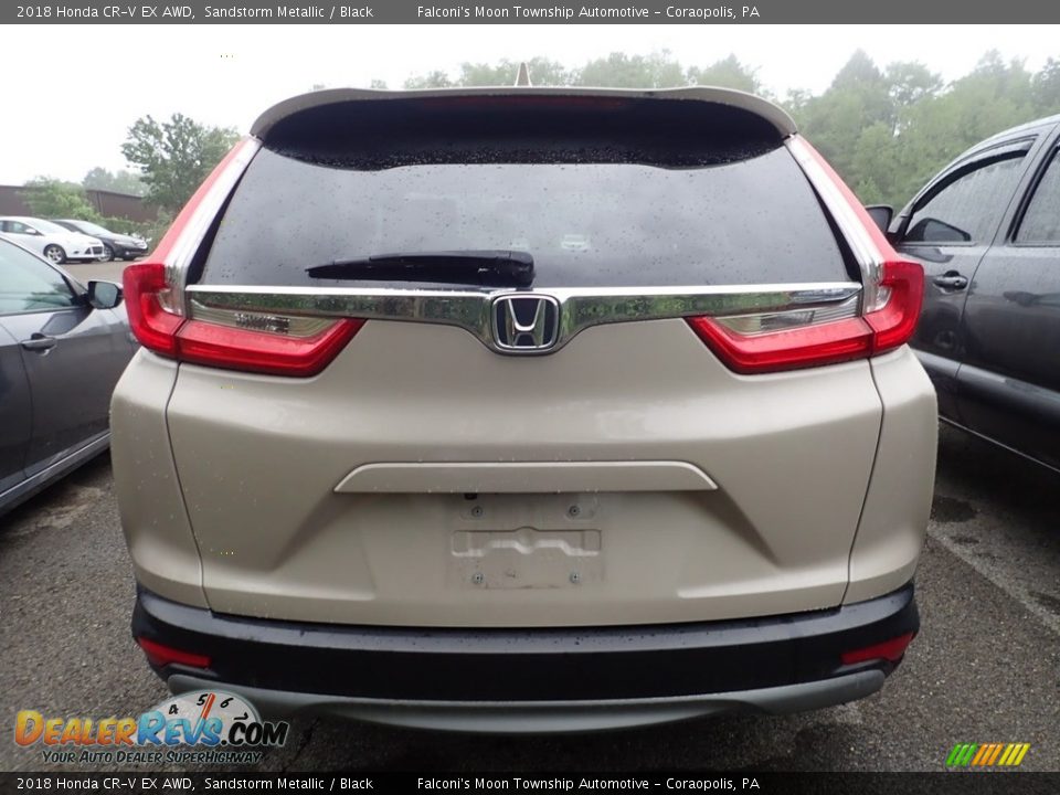 2018 Honda CR-V EX AWD Sandstorm Metallic / Black Photo #3