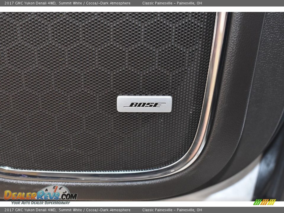 2017 GMC Yukon Denali 4WD Summit White / Cocoa/­Dark Atmosphere Photo #13