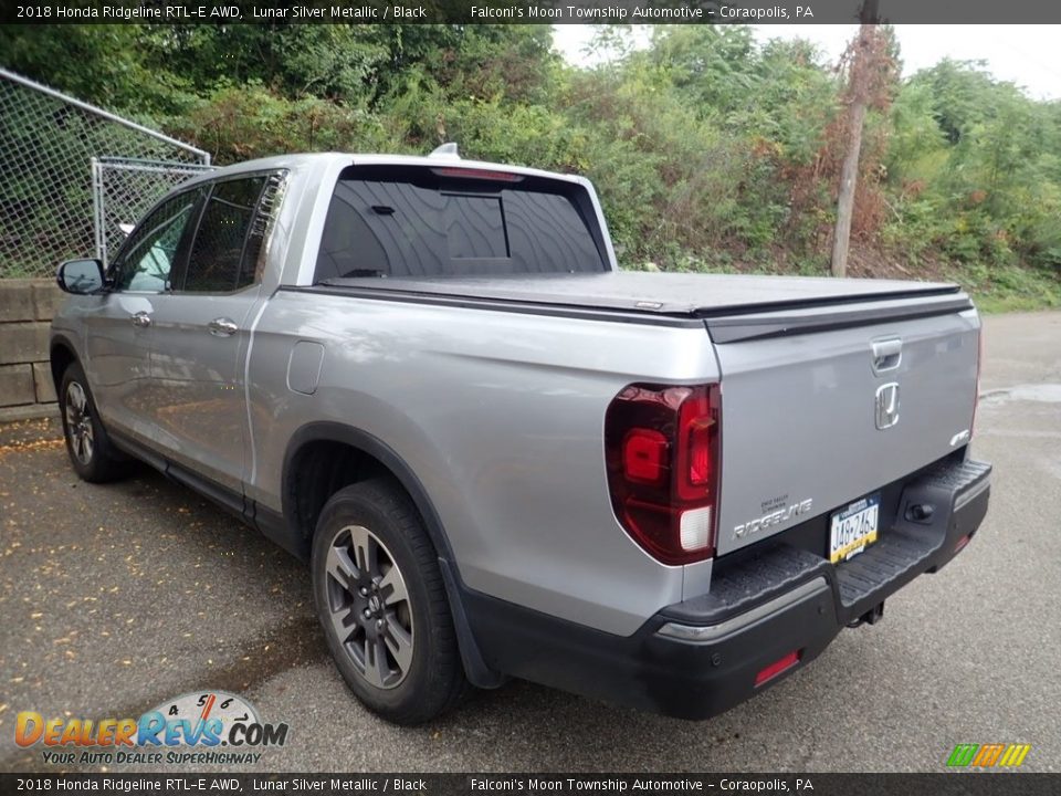 2018 Honda Ridgeline RTL-E AWD Lunar Silver Metallic / Black Photo #2