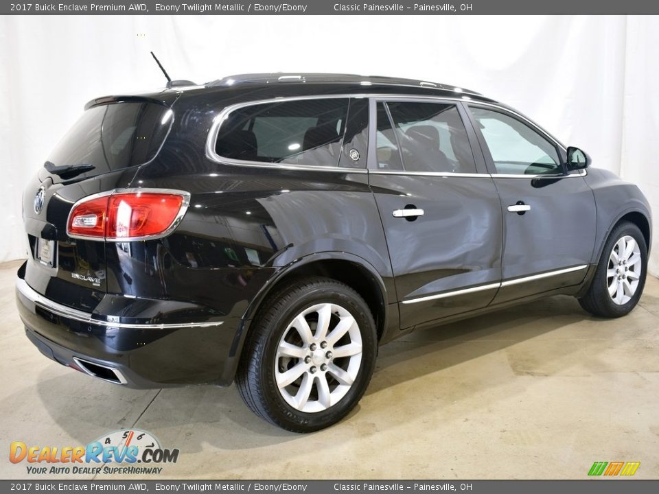 2017 Buick Enclave Premium AWD Ebony Twilight Metallic / Ebony/Ebony Photo #2