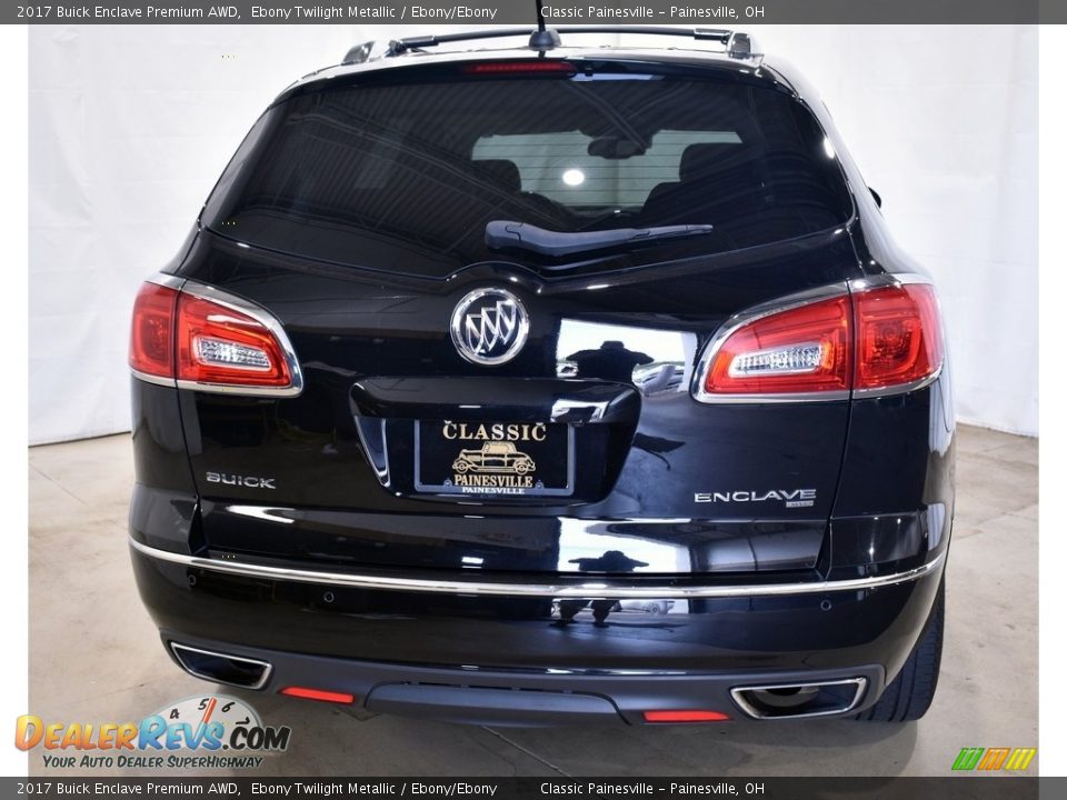 2017 Buick Enclave Premium AWD Ebony Twilight Metallic / Ebony/Ebony Photo #3
